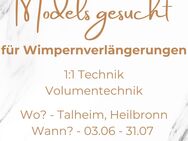 Models für eine Wimpernverlängerung - Talheim (Regierungsbezirk Stuttgart)