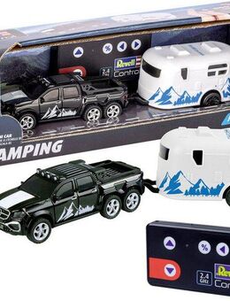 Revell® RC-Auto Revell® control, Mini RC Car mit Wohnwagen, 2,4Ghz
