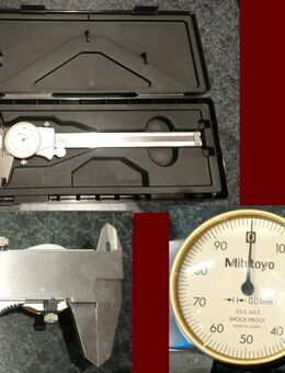 MITUTOYO 505-685,Uhrenmessschieber,Messschieber,15 cm, 0,01 - Berlin