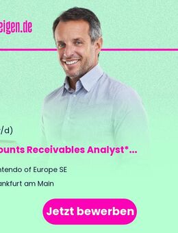 Accounts Receivables Analyst* - Frankfurt (Main)