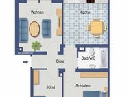 Modernisierte Eigentumswohnung mit Balkon zur Kapitalanlage - provisionsfrei - Köln