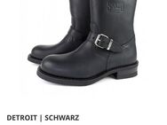 SANCHO handmade Leder Stiefel, Biker Boots, Lederfutter, vernähte Sohle - Köln