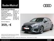 Audi A3, Sportback 35 TDI S line, Jahr 2020 - Feldkirchen-Westerham