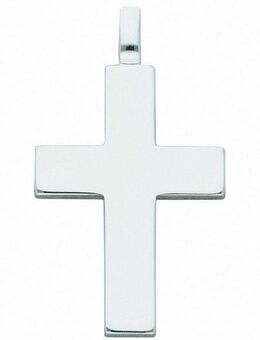 Adelia´s Kettenanhänger Damen & Herren 925 Silber Kreuz Anhänger, Silberschmuck für Damen & Herren