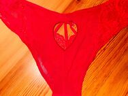 Höschen Panty Slip Hunkemöller Rot Gr. M - Wuppertal