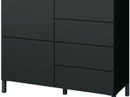 borchardt Möbel Kommode, Drucköffner (Push-To-Open), höhenverstellbare Einlegeböden