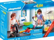 Playmobil® Fitnesstraining (71806), Playmobil My Life Konstruktions-Spielset, (32 St), Made in Europe