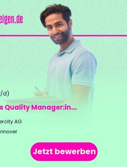 Sales Quality Manager:in - Hannover