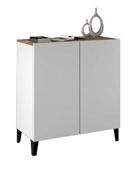 INOSIGN Aktenschrank Sunrise Aktenschrank, Mehrzweckschrank, Büroschrank mit 2 Türen & 2 Fӓchern, Breite 79,2 cm, Made in Italy