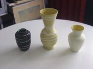 Blumenvasen aus Keramik 3 Stück - Oststeinbek