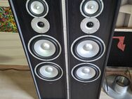 NUMAN Retrospektive Serie, 4 Boxen, schwarz, Retrosub, Walnuss mit Abdeckung - Lippstadt