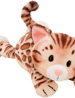 Nici Kuscheltier Homies GREEN, Katze Bengal 20 cm liegend
