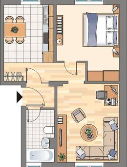 2-Zimmer-Wohnung in Dortmund Kemminghausen - Dortmund