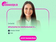 Mitarbeiter im telefonischen Vertrieb / Telesales (Setter / Closer) (m/w/d) - Köln