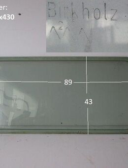 Wohnwagenfenster Birkholz GR/R D529 ca 89 x 43, gebraucht, grün - Schotten Zentrum