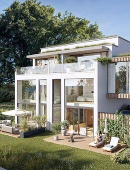 AIGNER - Neubau-Doppelhaushälften mit traumhaftem Seeblick in Breitbrunn - Herrsching (Ammersee)