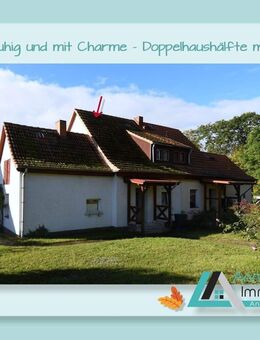 Naturnah, ruhig und mit Charme – Doppelhaushälfte mit Weitblick - Flieth-Stegelitz