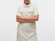 Vero Moda Jeanskleid VMJENNIE SS SHORT DENIM DRESS NOOS