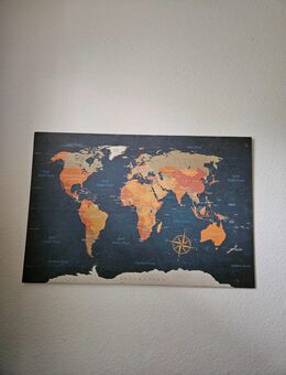 Weltkarte großes Bild - Berlin