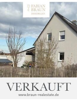 Gute, ruhige Lage, EFH mit 5 Zi, EBK, gr. Terrasse, 1 Garage + 1 Stellplatz, 91452 Wilhermsdorf - Wilhermsdorf