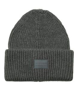 Jack & Jones Beanie JACHAKKAI – Strickmütze mit hohem Baumwollanteil, Rippenoptik unifarben, modisch, Strick
