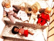 7 Größere Puppen verschiedene ca 50-60 cm, auch Markenpuppen.siehe dazu die Fotos ab 6 € - Meckenheim