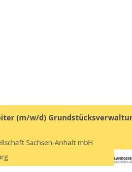 Sachbearbeiter (m/w/d) Grundstücksverwaltung - Magdeburg