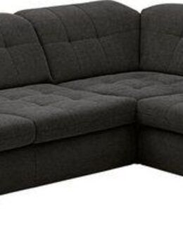 Die PlanBar Ecksofa MP-IN17004 L-Form, wahlweise mit Bettfunktion, Sitztiefen- und Kopfteilverstellung