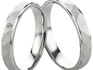 Partnerringe aus Silber mit Zirkonia SR206-SR207 - Aholming