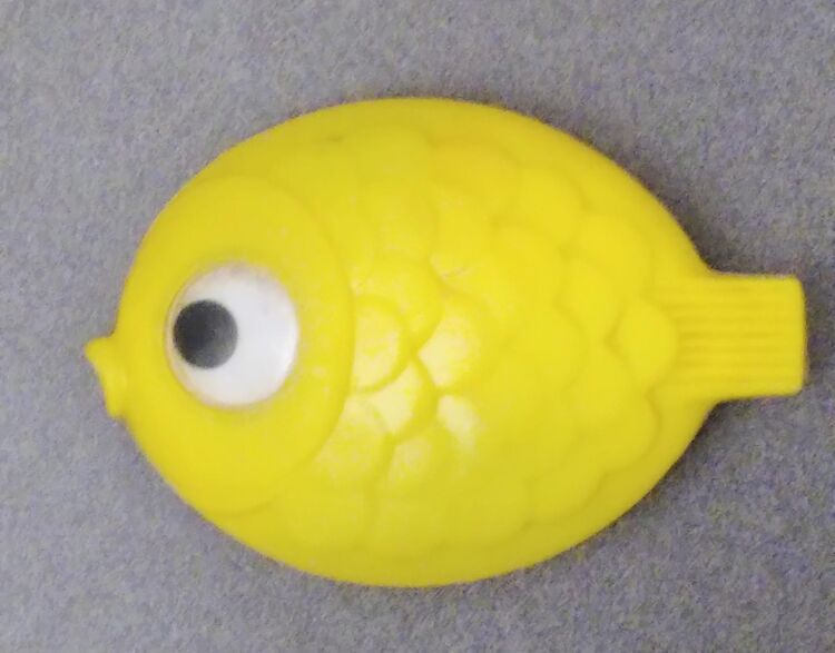 DDR Kinder-Spielzeug, Badewannenspielzeug, Fisch - Dresden