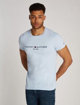Tommy Hilfiger T-Shirt TOMMY LOGO TEE aus reiner Baumwolle