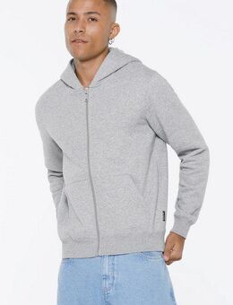 Harlem Soul Kapuzensweatjacke mit Baumwolle