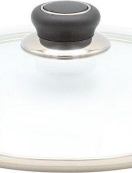 Krüger Deckel Glasdeckel Diamant mit Kunststoffknopf, (1-tlg), hitzebeständig bis 160°C und spülmaschinengeeignet