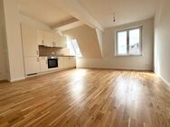 Stilvolle 2-Raum-Wohnung im Erstbezug mit EBK und Tageslichtbad mit Wanne - Leipzig