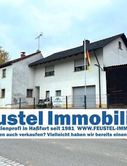 Rauhenebrach OT - Teilmodernisiert mit großem Grundstück und viel Platz für´s Hobby! - Rauhenebrach