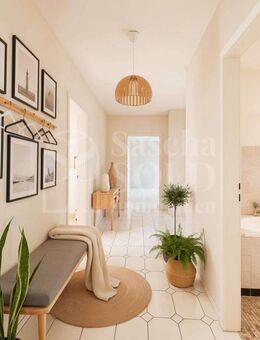 Helle 4 ZKB Wohnung mit gutem Schnitt - Balkon & Garage in St. Ingbert-Hassel - Sankt Ingbert