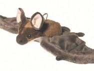 Teddy Hermann® Kuscheltier Fledermaus dunkelbraun, 24 cm, zum Teil aus recyceltem Material