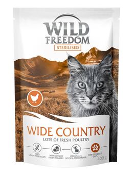 Wild Freedom Adult "Wide Country" Sterilised Geflügel - getreidefreie Rezeptur - NEU: 400 g
