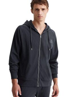 Marc O'Polo Sweatjacke Heavy Jersey mit dezentem Logodruck