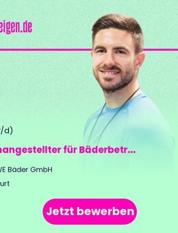Fachangestellter für Bäderbetriebe (m/w/d) - Erfurt