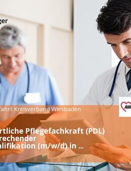 Verantwortliche Pflegefachkraft (PDL) mit entsprechender Zusatzqualifikation (m/w/d) in Voll-/ oder Teilzeit - Wiesbaden