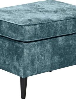 ED EXCITING DESIGN Hocker Oskar, mit Massivholzfüßen