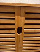 Bambus Schrank TOP zustand (badschrank) in 61440
