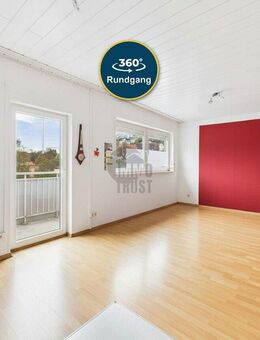 KOMFORT AUF EINER EBENE: 3 ZIMMER, BARRIEREFREIES BAD, TERRASSE + BALKON! - Mühlacker