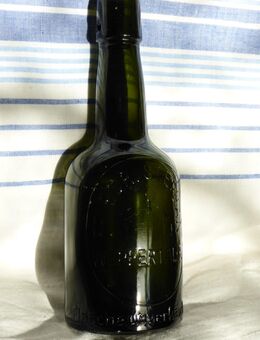Wuppertals Geschichte / " UNFERKÄUFLICHE " Alte Bier Flasche - Wuppertal