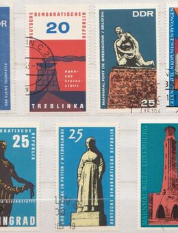 DDR-Briefmarken Gedenkstätten der DDR (1)  [385] - Hamburg