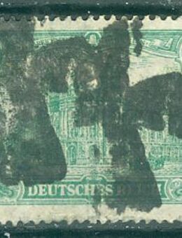 Deutsches Reich gestempelt Nr. 113, genau wie auf dem Bild zu sehen. - Porta Westfalica Zentrum