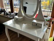 ► Ikea HEMNES Frisiertisch mit Spiegel, weiß ◄ - Titisee-Neustadt