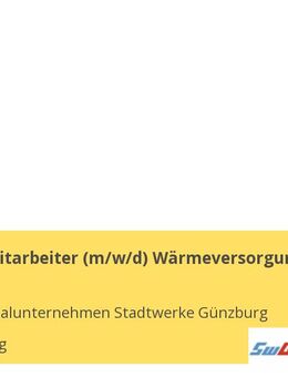 Vertriebsmitarbeiter (m/w/d) Wärmeversorgung - Günzburg