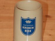 Dortmungder Kronen Bier Bierkrug Steinzeug Steingut Keramik 0,25 L neuwertig - Borken